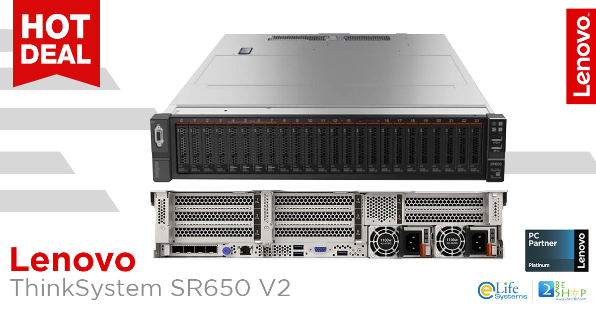 7Z73SS8100] Lenovo ThinkSystem SR650 V2